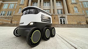 Goodyear Develops Airless Tire for Starship's Delivery Robots