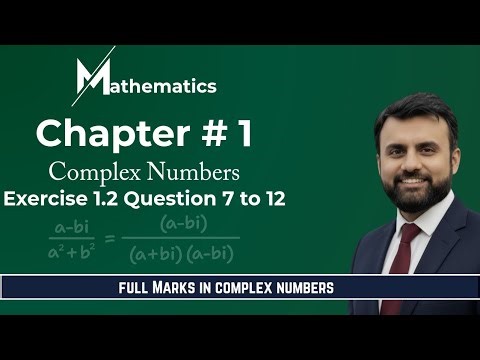1st Year Math Chapter 1 Exercise 1.2 | Q7–Q12 | Complete Solution