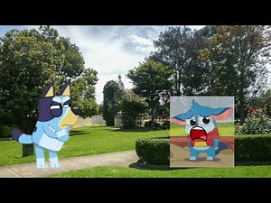 Bluey banish chip chilla to the shadow realm for ripping off bluey