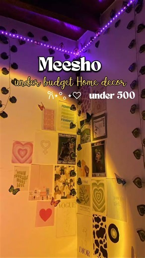 Pinteresty Home Decor💌 Comment for link 🖇️ #meesho #homedecor #home #meeshohaul #shorts