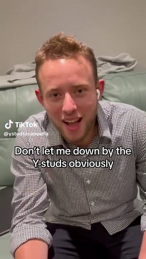 Why would we listen to anything else?? That’s right we listen to our own songs in The Y-Studs! What song is top on your list?? 👀🎶#acapella #singing #beat #acting