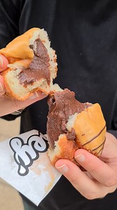 6.6K views · 46 reactions | GOOEY'S NEW SPECIAL: Brownie Batter Donut glazed with Miso Caramel. Available at their Ducie Street Warehouse kiosk or for delivery until next Sunday. | Manchester's Finest | Facebook