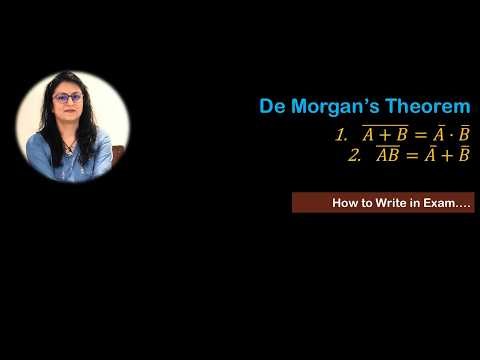 De Morgan's Theorem