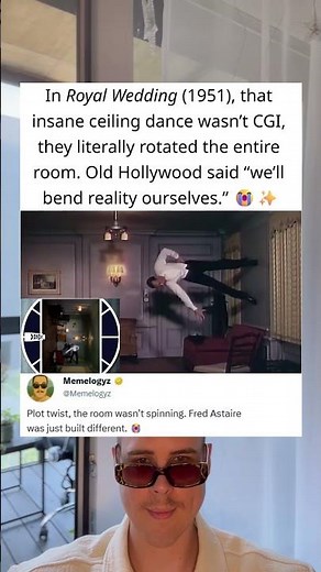 In Royal Wedding (1951), That Fred Astaire Ceiling Dance Was 100% Real