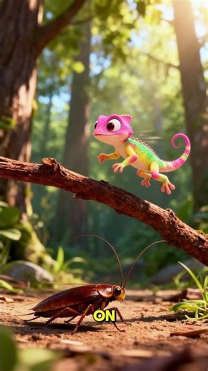 Lizard vs Cockroach episode 2