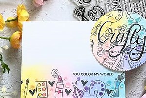 One Layer Cards for Crafty Friends - Paperblog