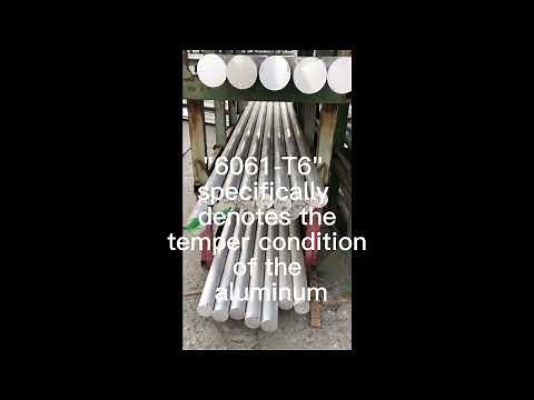 6061 aluminum--What is the difference between 6061 and 6061 T6 aluminum
