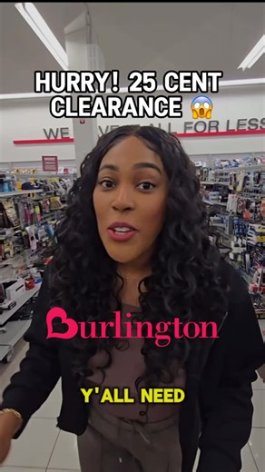 Erica Miller | 🚨 HURRY! CRAZY 25 CENT CLEARANCE SALE AT BURLINGTON! 🛍️ Comment BURLINGTON below for all the details 🔥 #burlington #clearance #deals... | Instagram