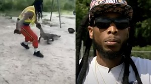 Video: Georgia Man Grabs Alligator with His Bare Hands & Drags It Though a Playground