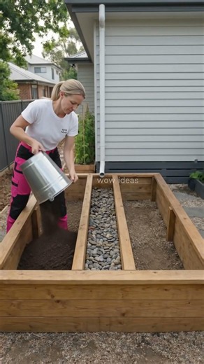 Say goodbye to wasted rainwater with this beautiful garden project.