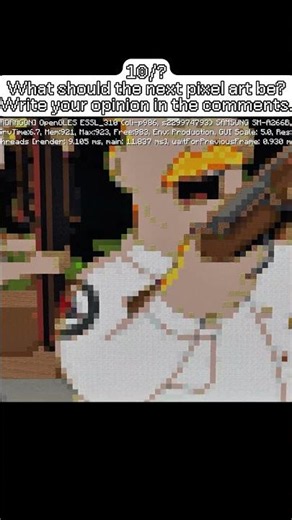 I made a Paradise PD / Brickleberry pixel art in Minecraft