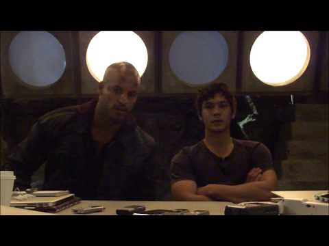 The 100 On-Set Interview with Ricky Whittle and Bob Morley