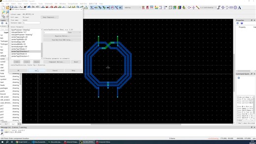 八种常用变换比的同层侧边耦合变压器：Pcell开发，基于ADS AEL语言，用于自动版图仿真和优化