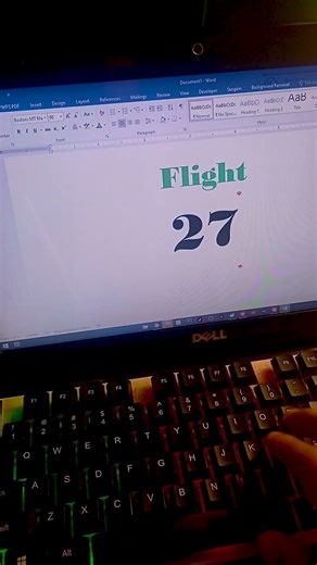 Flight Symbol in Ms-Word Using Keyboard Shortcut Key #msword #shorts #computer #mswordtricks