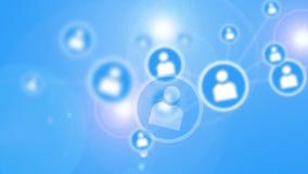 Social Network concept. stock video footage. Video of expressing - 38405351