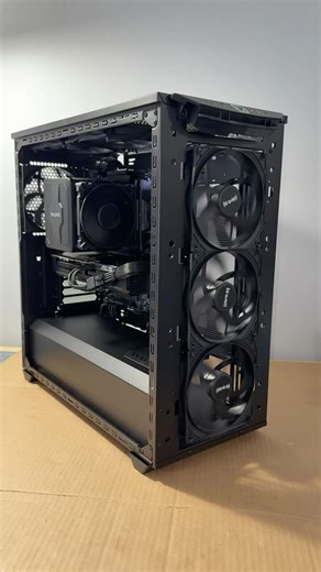 Silent Power: Be Quiet! Shadow Base 800 + RTX 5070 - Tech ASMR [4K]