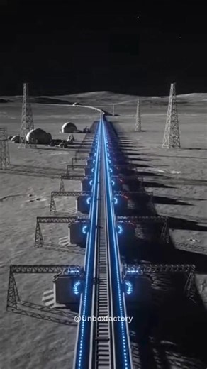 Elon Musk has floated the idea of constructing a large electromagnetic launch system on the Moon to send payloads into space more efficiently. Because the Moon’s gravity is only about one-sixth of Earth’s, launching materials from its surface requires far less energy. A lunar mass driver or catapult could theoretically accelerate cargo — such as mined lunar materials — into orbit without traditional rocket fuel. Important Details: • Concept: Electromagnetic mass driver • Uses Moon’s low gravity