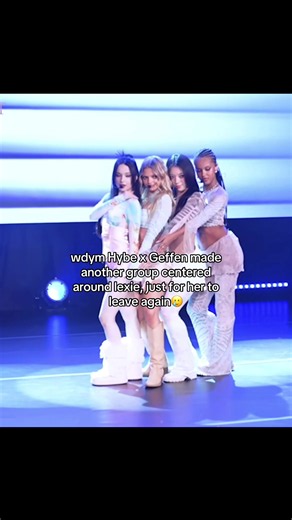 she was set for katseye but left, then saint satine a guarantee spot then left right before debuting #hybe #girlgroup #prelude #fypシ゚viral #lexie