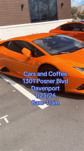 Cars and Coffee 1st Trophy Show 1301 Posner Blvd Davenport 1/25/26 8am-11am ✅Largest Club 🏆 ✅Best in Show Exotic ✅Best in Show Classic ✅ Best in Show Domestic ✅Best in Show import #posnerpark #davenportflorida #championsgate #fourcorners #carsandcoffee