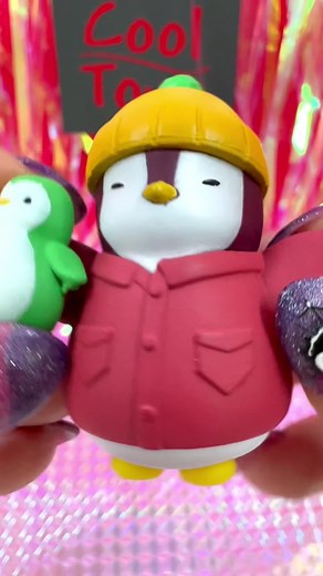 Pudgy Penguins Collectible Figures ASMR Toy Unboxing 🐧😻💛. #pudgypenguins #foryou #toyunboxing #asmrtoys #toy #toys #surprisecapsule #pudgypenguincollectiblefigures #collectiblefigures #cooltoys