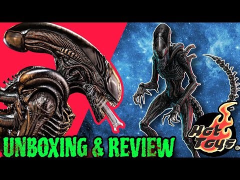 ALIEN ROMULUS SCORCHED XENOMORPH 1/6 HOT TOYS UNBOXING & REVIEW