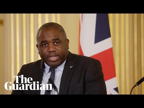 British foreign minister David Lammy delivers speech on migration – watch live
