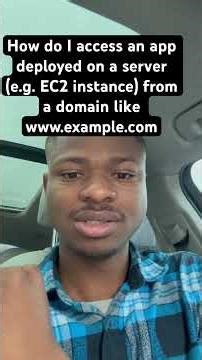 How users access apps deployed on EC2 instance from domain name? #apps #servers #domainname #aws