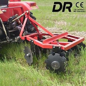 [Hot Item] Farm Equipment Light Duty Offset Disc Rotary Plough Harrow Tractor Power Driven Agricultural Drag Plow Harrow Pull Type Disc Harrow for Garden