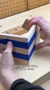 Cutting miters for boxes with only a hand plane #woodworking