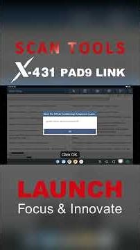 X-431 PAD9 LINK | Reset A/C Compressor Learned Values on 2017 Ford Transit | LAUNCH #shorts