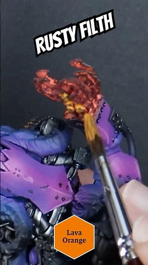 How To Paint Rusty Ork Weapons