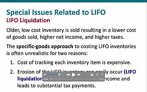 12. LIFO Liquidation