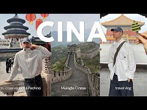 China Vlog | 3 days in Beijing: exploring the city, Great Wall, Forbidden City & local food
