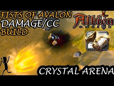 Fists Of Avalon Damage/CC Build - Crystal Arena (Silver 4/Season 18) - Albion Online