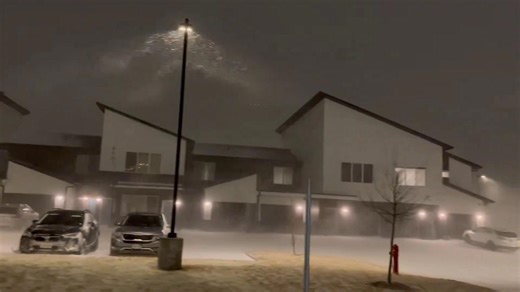 Nebraska blizzard lashes homes with up to five inches of snow