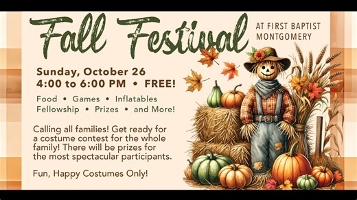 🍂With Fall Fest just around the corner, it's time to get the scarecrows back out. No telling what they've been up to while in storage🍁 Fall fest October 26th! | First Baptist Church Montgomery