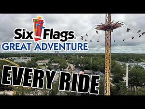Every Ride At Six Flags Great Adventure