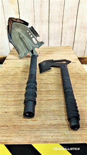 Shovel & Axe Stair Hack #shorts