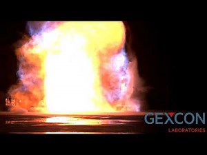 Explosion testing demonstration at Gexcon