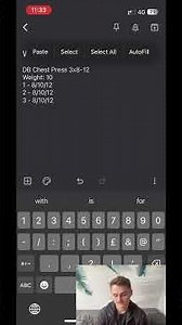 How to track your workouts in your notes app