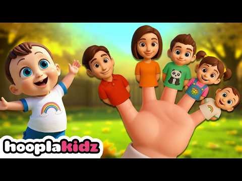 EP 17 | Baby Meeko's Finger Family Song | Fun Kids Songs by HooplaKidz