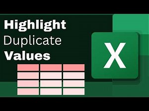 How to Highlight Duplicate Values in Excel