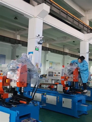 Automatic pipe cutting machine is packed and dispatched! #pipecuttingmachine