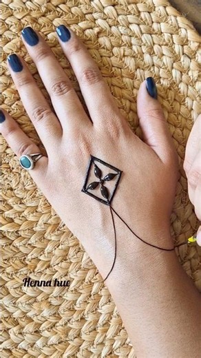 Beautiful Mehndi Design for Beginners 🫶✨️ | Henna tutorial #mehndi #henna #shorts #youtubeshorts