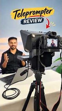 How to Use Elgato Teleprompter | Built in Screen #gadgets #review