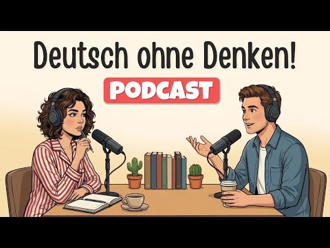 How to speak German without thinking | German Podcast for Easy Conversation