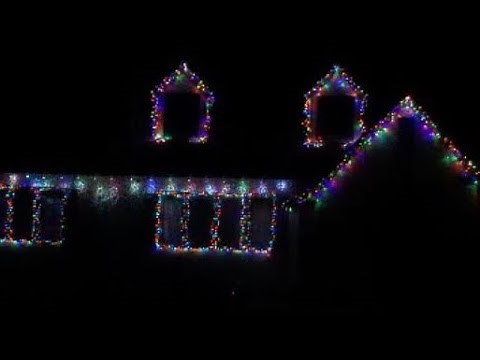 Gemmy Projection Kaleidoscope Christmas Lights demonstration