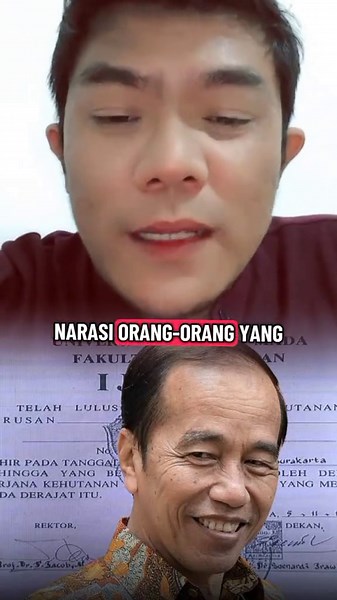 SDM PARA PEMBENCI JOKOWI.