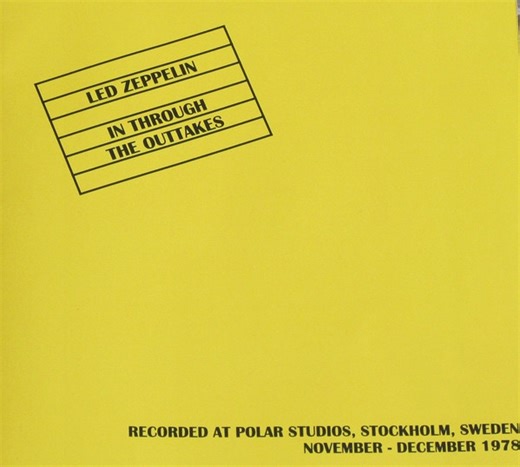 Led Zeppelin - In Through The Outtakes (Recorded At Polar Studios, Stockholm, Sweden November - December 1978)