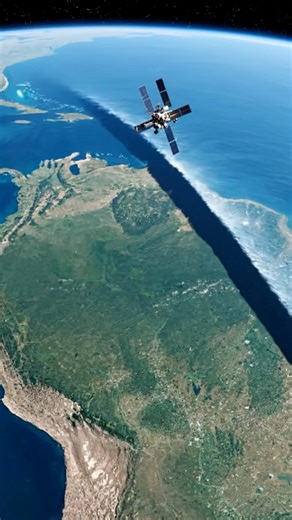 127K views · 1.5K reactions | Over the shoulder of a space station,...